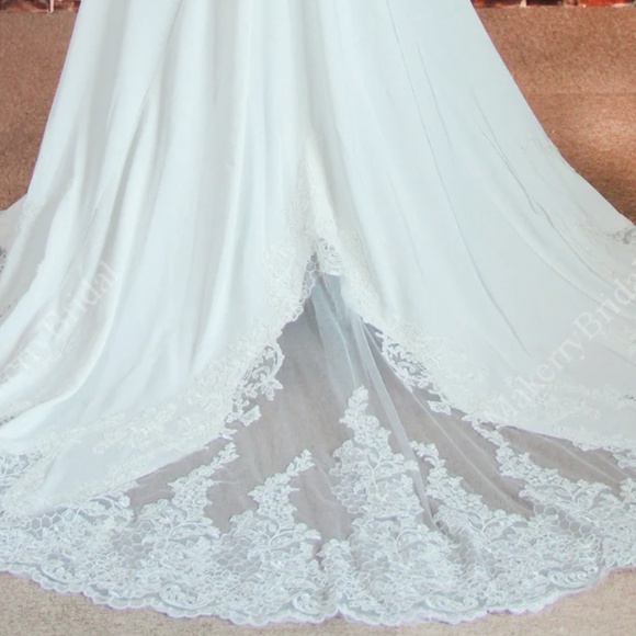 Long Sleeve Bridal Gown - Picture 3 of 5